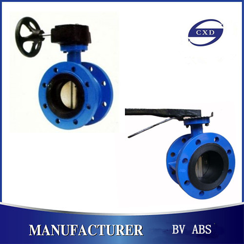 F7480 DOUBLE FLANGE BUTTERFLY VALVE